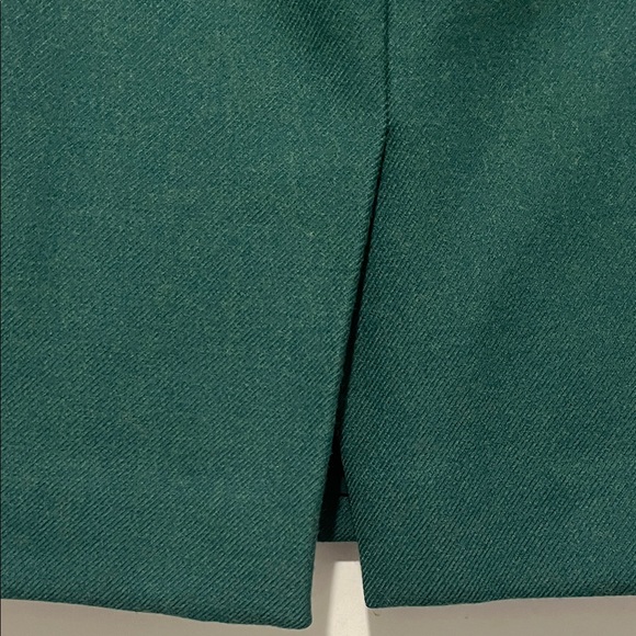 J. Crew Dark Green No. 2 Pencil Skirt - Picture 4 of 5